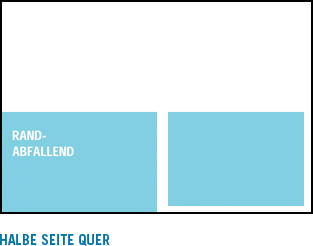 Halbe Seite quer