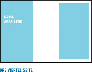 Dreiviertel Seite