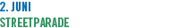 2. Juni Streetparade