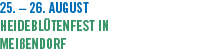 25.  26. August Heideblütenfest in Meissendorf
