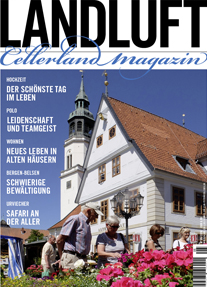 Abbildung der aktuellen Ausgabe von LANDLUFT, das Wendland Magazin