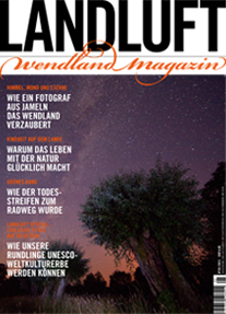 Abbildung der aktuellen Ausgabe von LANDLUFT, das Wendland Magazin