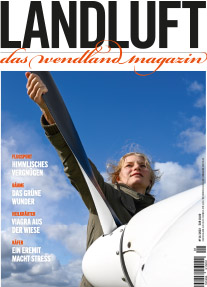 Abbildung der aktuellen Ausgabe von LANDLUFT, das Wendland Magazin